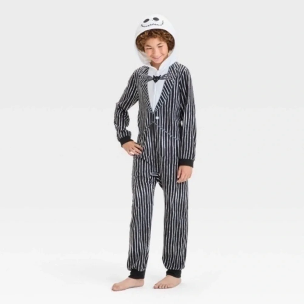 NWT. DISNEY Nightmare Before Christmas Jack Skellington Union Suit